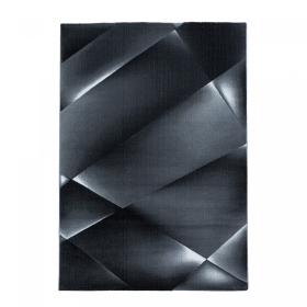 Kusový koberec Costa 3527 black - 80x250 cm