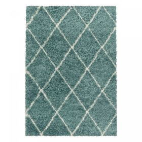 Kusový koberec Alvor Shaggy 3401 blue - 60x110 cm - 60x110 cm