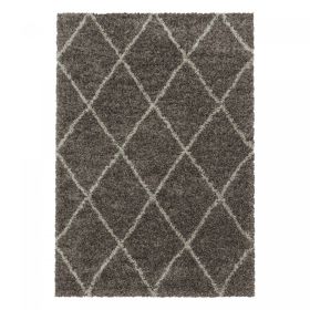 Kusový koberec Alvor Shaggy 3401 taupe - 120x170 cm - 120x170 cm