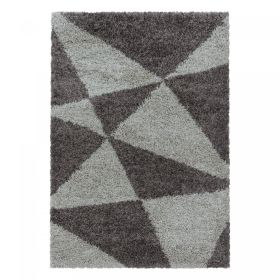 Kusový koberec Tango Shaggy 3101 taupe - 280x370 cm - 280x370 cm