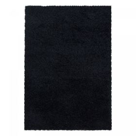Kusový koberec Sydney Shaggy 3000 black - 200x290 cm - 200x290 cm