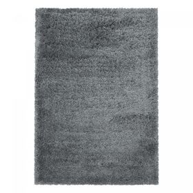 Kusový koberec Fluffy Shaggy 3500 light grey - 80x250 cm - 80x250 cm