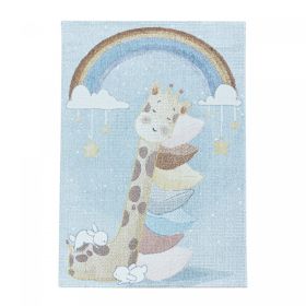 Dětský kusový koberec Lucky 3612 blue - 160x230 cm - 160x230 cm