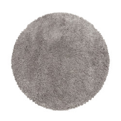 Kusový koberec Fluffy Shaggy 3500 beige kruh - 200x200 (průměr) kruh cm