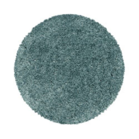 Kusový koberec Sydney Shaggy 3000 aqua kruh - 120x120 (průměr) kruh cm
