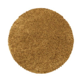 Kusový koberec Sydney Shaggy 3000 gold kruh - 200x200 (průměr) kruh cm
