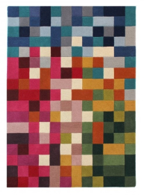 Ručně všívaný kusový koberec Illusion Lucea Multi - 120x170 cm