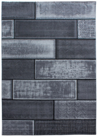 Kusový koberec Plus 8007 black - 120x170 cm - 120x170 cm