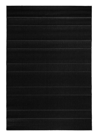 Kusový koberec Sunshine 102030 Schwarz – na ven i na doma - 120x170 cm - 120x170 cm