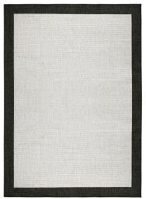 Kusový koberec Twin-Wendeteppiche 103105 creme schwarz - 160x230 cm