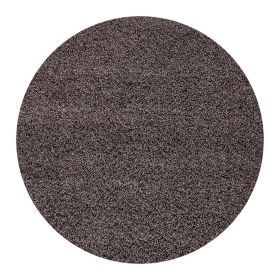 Kusový koberec Dream Shaggy 4000 taupe kruh - 80x80 (průměr) kruh cm