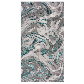 Kusový koberec Eris Marbled Emerald - 80x150 cm