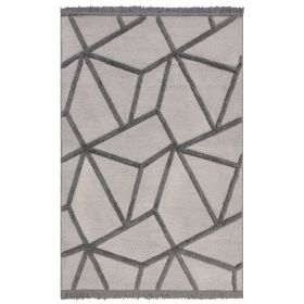 Kusový koberec Yasmin Flatweave Safi Grey - 160x230 cm