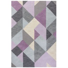 Kusový koberec Zest Icon Geometric Mauve - 160x230 cm