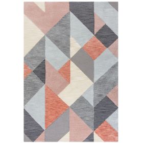 Kusový koberec Zest Icon Geometric Terracotta - 160x230 cm