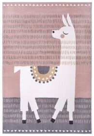 Dětský koberec New Adventures 105322 Pastel pink Gray - 80x150 cm