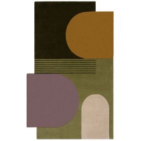 Kusový koberec Abstract Lozenge Green/Multi - 120x180 cm - 120x180 cm