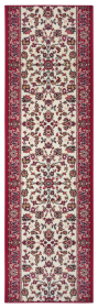 Běhoun Basic 105494 Red Creme - 80x450 cm