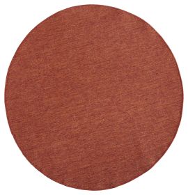 Kusový koberec Twin-Wendeteppiche 103098 terra creme kruh - 140x140 (průměr) kruh cm
