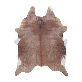 Kusový koberec Etosha 4112 brown (tvar kožešiny) - 150x200 tvar kožešiny cm