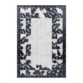 Kusový koberec Fiesta 4307 black - 80x150 cm