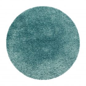 Kusový koberec Brilliant Shaggy 4200 Aqua kruh - 120x120 (průměr) kruh cm