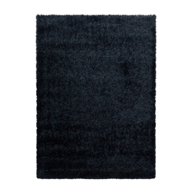 Kusový koberec Brilliant Shaggy 4200 Black - 80x250 cm - 80x250 cm