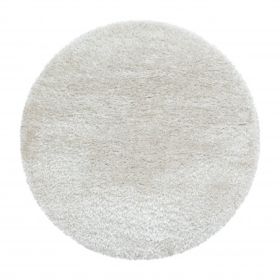 Kusový koberec Brilliant Shaggy 4200 Natur kruh - 120x120 (průměr) kruh cm