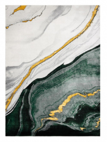 Kusový koberec Emerald 1017 green and gold - 80x150 cm - 80x150 cm