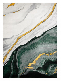 Kusový koberec Emerald 1017 green and gold - 80x150 cm