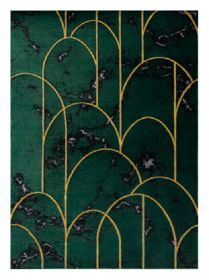 Kusový koberec Emerald 1016 green and gold - 140x190 cm - 140x190 cm