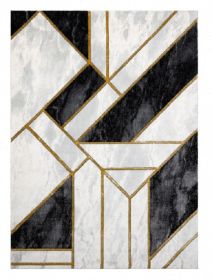 Kusový koberec Emerald 1015 black and gold - 180x270 cm - 180x270 cm