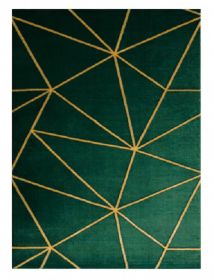 Kusový koberec Emerald 1013 green and gold - 140x190 cm