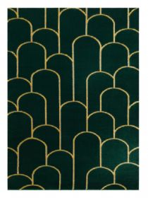 Kusový koberec Emerald 1021 green and gold - 80x150 cm - 80x150 cm