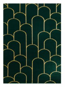 Kusový koberec Emerald 1021 green and gold - 140x190 cm