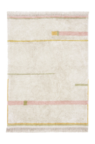 Kusový koberec Eco City Lanes Vintage Nude - 90x130 cm - 90x130 cm