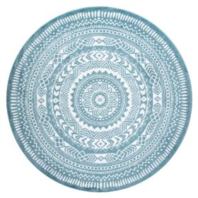 Kusový koberec Napkin blue kruh - 100x100 (průměr) kruh cm - 100x100 (průměr) kruh cm