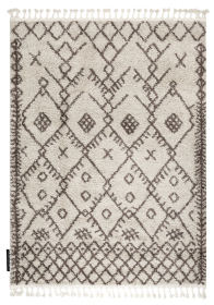 Kusový koberec Berber Tanger B5940 cream and brown - 180x270 cm - 180x270 cm