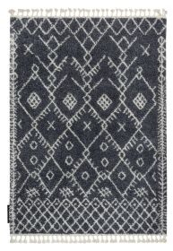Kusový koberec Berber Tanger B5940 grey and white - 180x270 cm - 180x270 cm