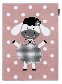 Dětský kusový koberec Petit Dolly sheep pink - 140x190 cm - 140x190 cm