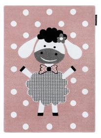 Dětský kusový koberec Petit Dolly sheep pink - 140x190 cm