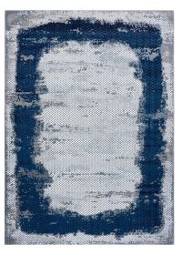 Kusový koberec Core A004 Frame blue/grey - 140x190 cm - 140x190 cm