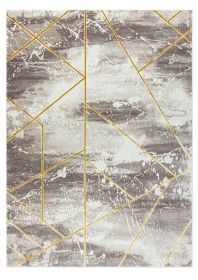 Kusový koberec Core 1818 Geometric ivory/gold - 120x170 cm - 120x170 cm