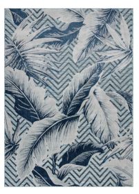 Kusový koberec Botanic 65242 Feathers aqua - 137x190 cm - 137x190 cm