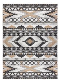 Kusový koberec Cooper Sisal Aztec 22235 ecru/black - 140x190 cm - 140x190 cm