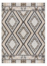 Kusový koberec Cooper Sisal Aztec 22224 ecru/black - 140x190 cm - 140x190 cm