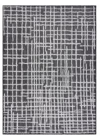 Kusový koberec Sion Sisal Trellis 22144 black/ecru - 160x220 cm