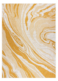 Kusový koberec Sion Sisal Marble 22169 ecru/yellow - 120x170 cm - 120x170 cm