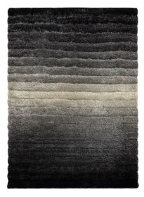 Kusový koberec Flim 007-B6 Stripes grey - 80x150 cm - 80x150 cm