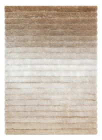 Kusový koberec Flim 007-B2 Stripes beige - 160x220 cm